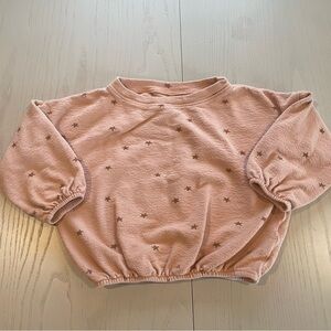 Rylee + Cru Spongey Knit Sweatshirt